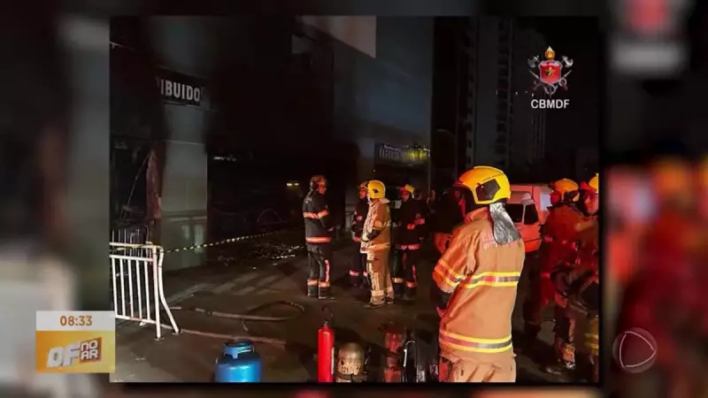 Incêndios em múltiplas regiões do DF exigem ação rápida do Corpo de Bombeiros