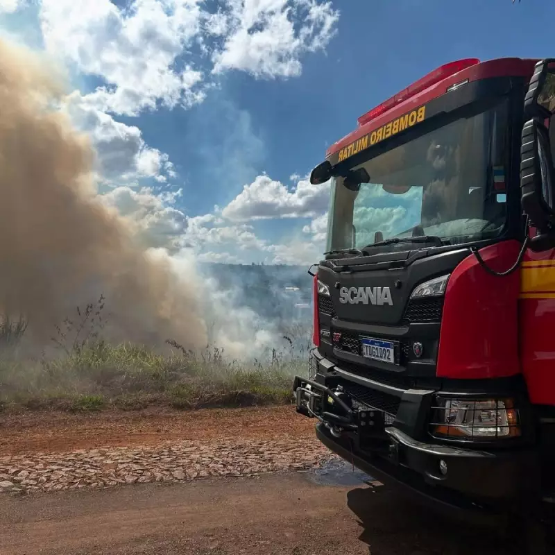Incêndios em terrenos causam prejuízos e transtornos em cidades do Centro-Oeste