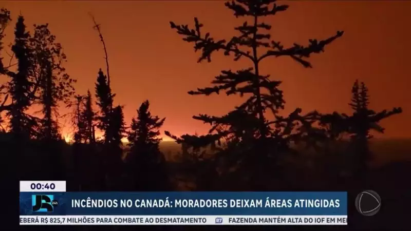 Incêndios florestais no Canadá forçam evacuação de mais de 25 mil pessoas — veja os impactos