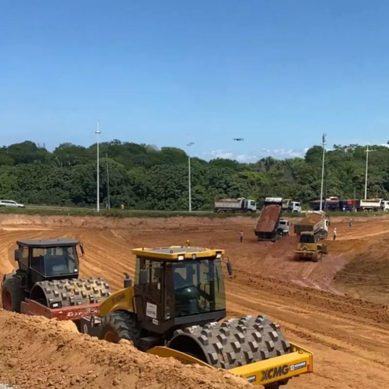 Inema concede licença para obras do VLT na Estrada do DERBA: avanço na mobilidade urbana
