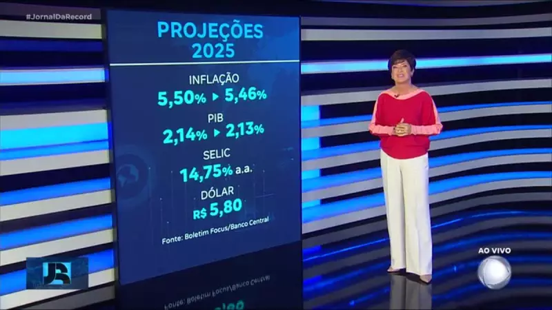 Inflação no Brasil: Mercado revisa projeção para 5,46% em 2025, segundo Boletim Focus