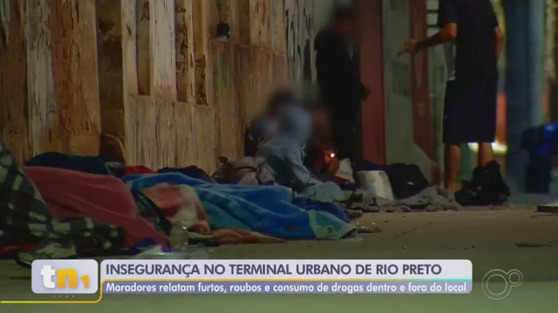Insegurança e drogas assustam passageiros no Terminal Urbano de Rio Preto: 'Me sinto desprotegida', diz babá