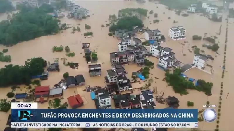 Inundações na China deixam 70 mil pessoas afetadas: veja os detalhes
