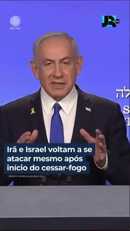 Irã e Israel retomam ataques mesmo após cessar-fogo: tensão volta a crescer no Oriente Médio