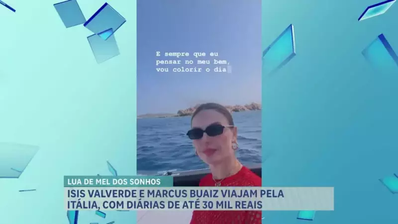 Isis Valverde vive lua de mel de luxo na Itália: confira os detalhes!