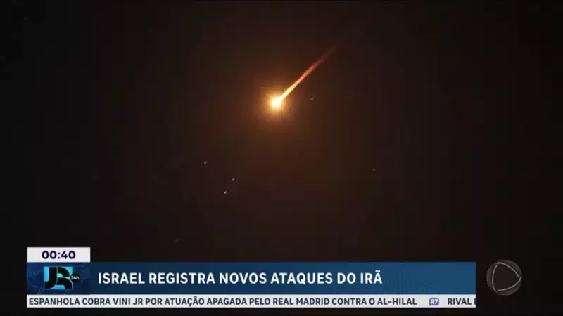 Israel intercepta novos ataques iranianos: tensão no Oriente Médio se intensifica
