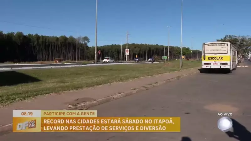 Itapoã-DF sedia 87ª edição do Record nas Cidades neste sábado: confira a programação!