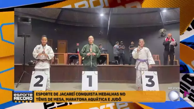 Jacareí brilha no esporte: medalhas no tênis de mesa, judô e maratona aquática