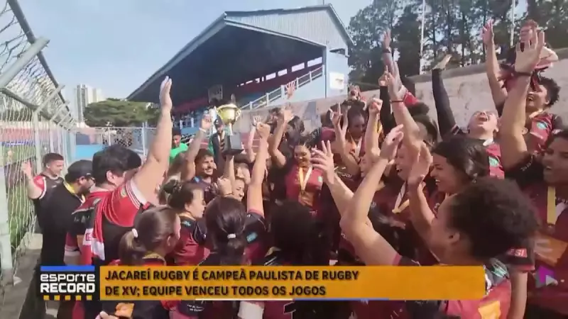 Jacareí Rugby é campeão paulista de XV: veja como foi a conquista histórica!
