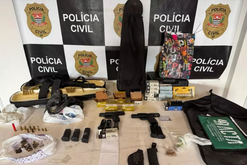 JeffGun, armeiro de facção criminosa, é preso no litoral de SP