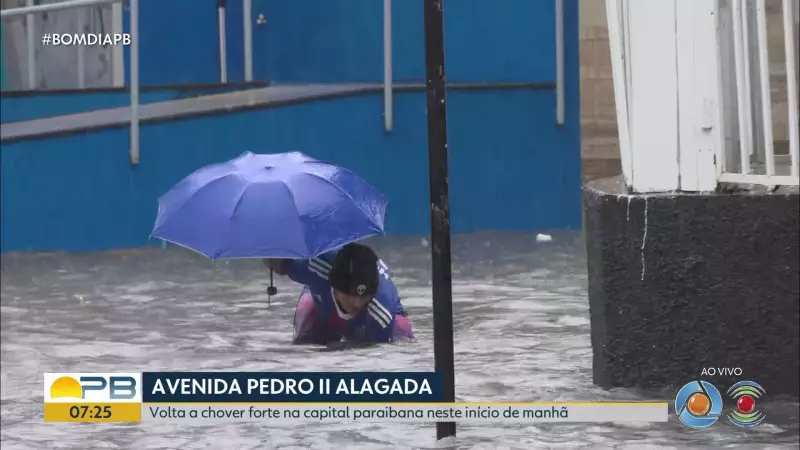 João Pessoa enfrenta alagamentos após chuvas intensas; veja imagens e saiba como se proteger