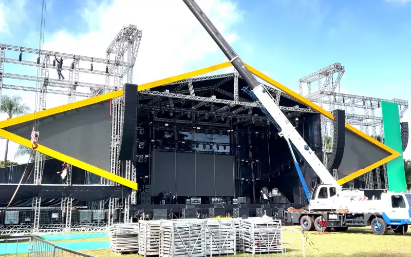 João Rock 2025: G1 revela a megaestrutura do festival em área de 210 mil m² - Confira!