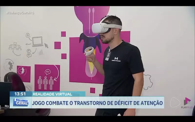 Jogo de realidade virtual revoluciona tratamento do TDAH no Rio Grande do Sul