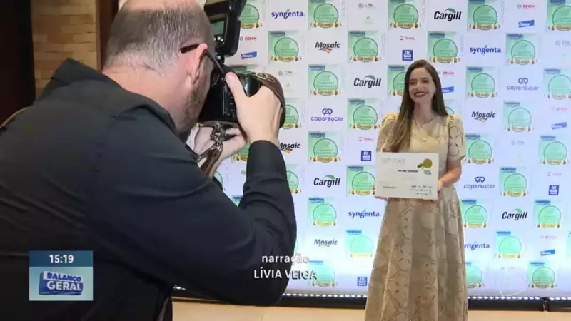 Jornalismo da Record DF é premiado por excelência na cobertura do agronegócio