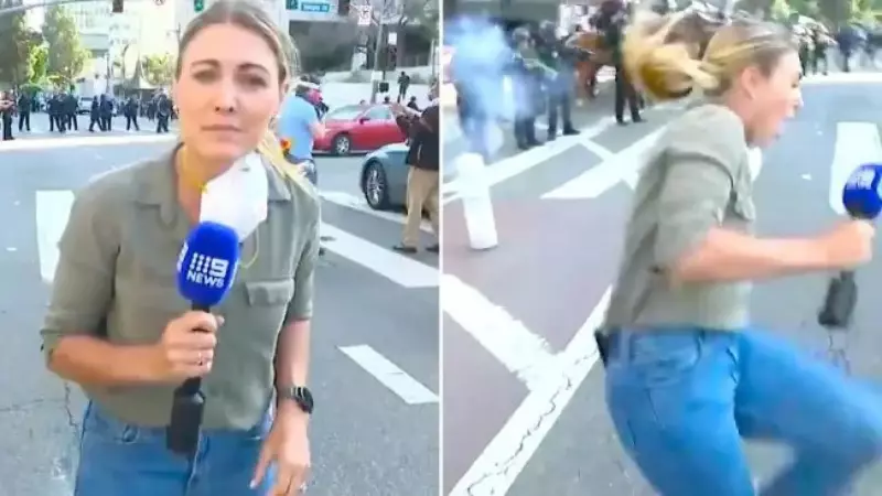 Jornalista é baleada ao vivo durante protestos na Argentina: vídeo chocante