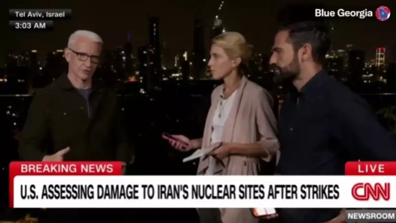 Jornalistas interrompem transmissão ao vivo durante ataques em Israel: cenas de pânico e correria