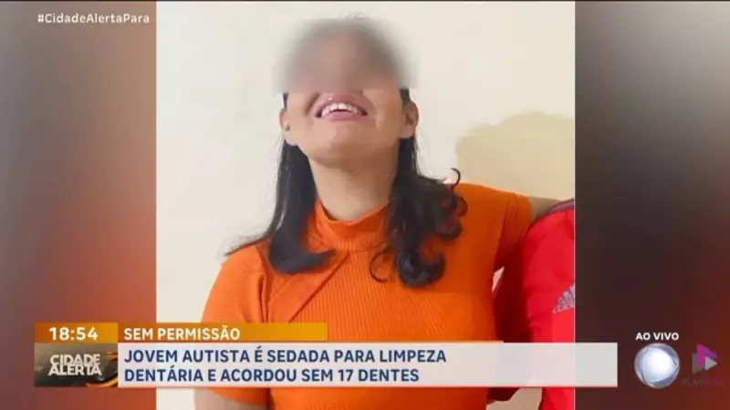 Jovem autista tem 17 dentes extraídos sem autorização da família no CIIR em Belém: caso choca e gera revolta