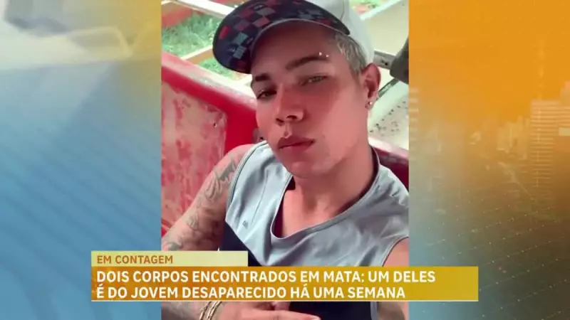 Jovem desaparecido há uma semana é encontrado morto na Grande BH: tragédia choca região