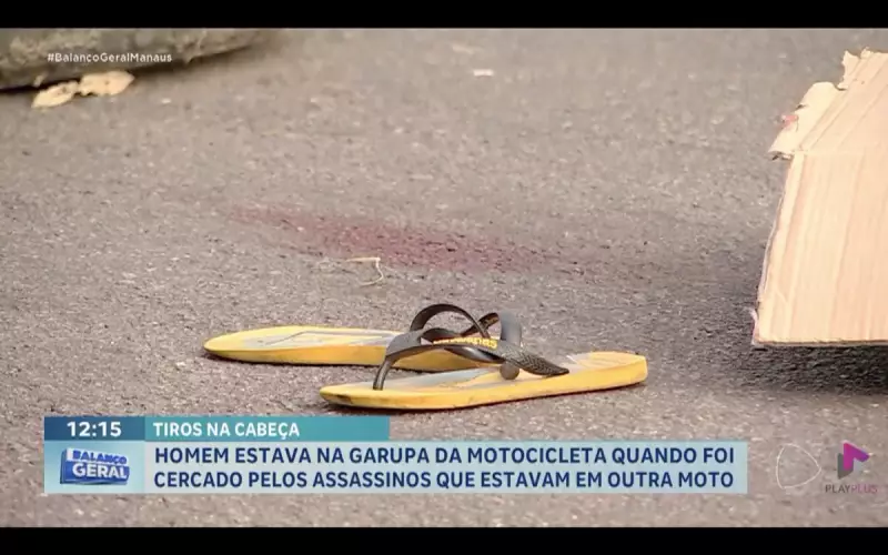 Jovem é assassinado a tiros por homens em motocicleta em Manaus: crime choca comunidade