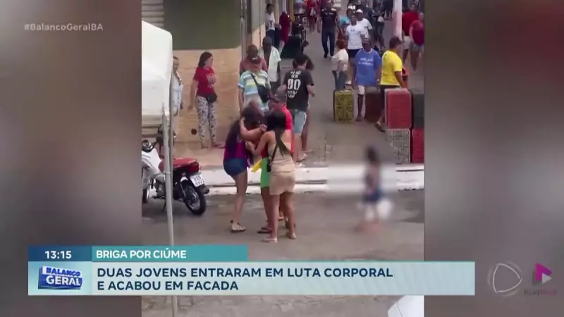Jovem é esfaqueado após briga na rua no interior da Bahia