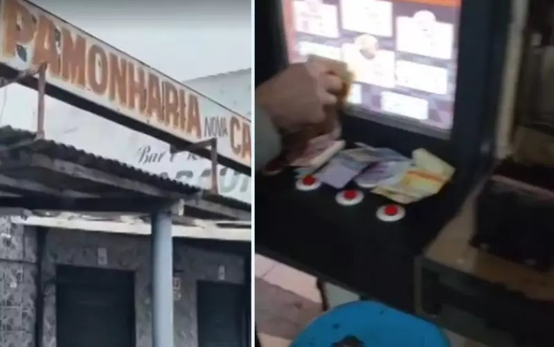 Jovem é presa por gerenciar cassino clandestino em pamonharia falsa em Goiânia