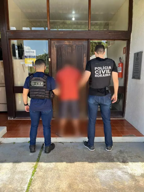 Jovem é preso após invadir residência, roubar e agredir moradora em Boa Vista