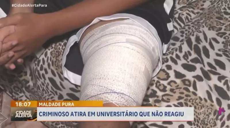 Jovem leva tiro durante assalto após falar demais: entenda o caso