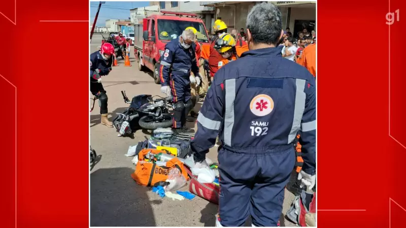 Jovem motociclista de 21 anos morre em grave acidente em Ceilândia, DF