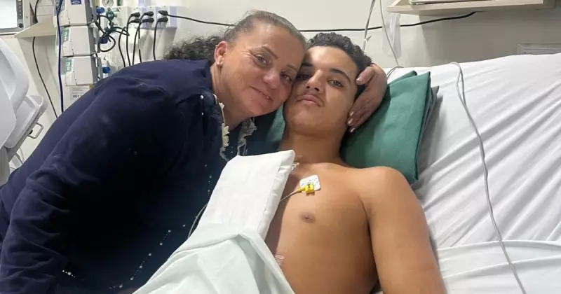 Jovem sobrevive milagrosamente após levar tiro no coração com pistola de pregos em SC