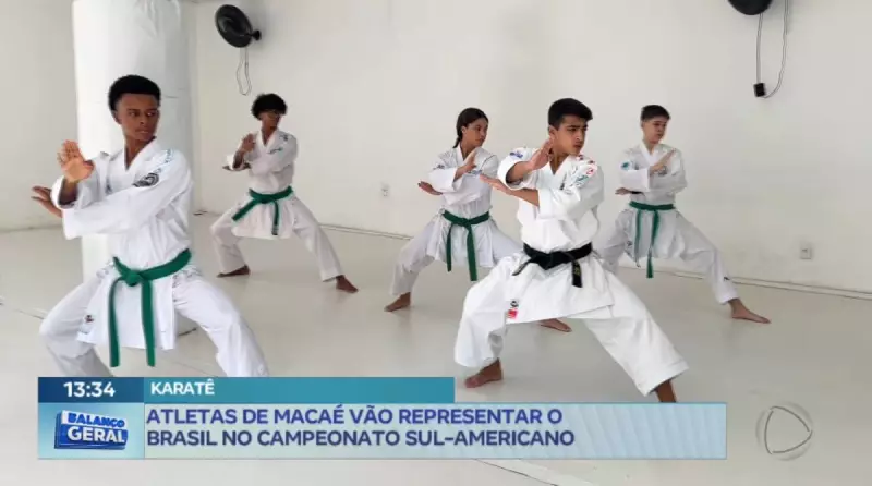 Jovens de Macaé brilham na Seleção Brasileira de Karatê: Conheça a trajetória de sucesso