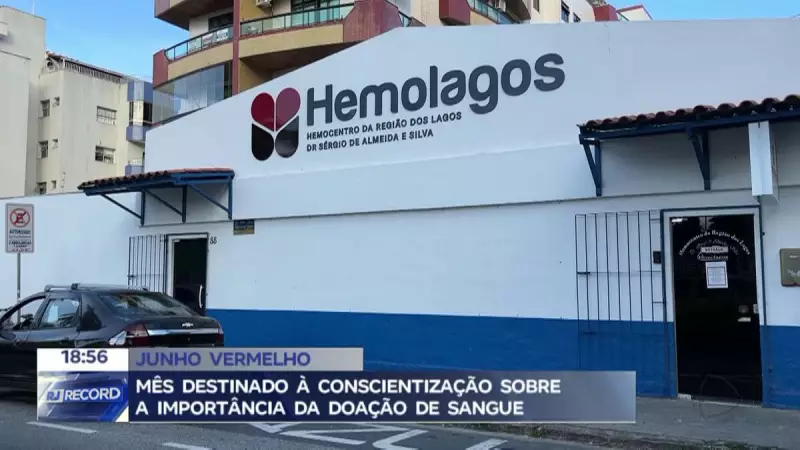 Junho é o mês da doação de sangue: saiba como salvar vidas no interior do RJ