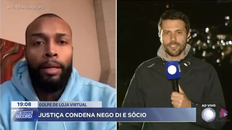 Justiça condena Nego Di e sócio por estelionato em loja virtual no Rio Grande do Sul
