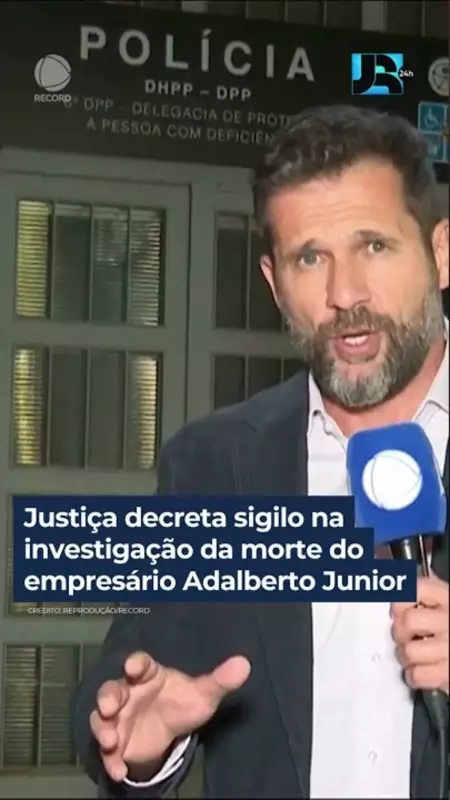 Justiça decreta sigilo em investigação da morte do empresário Adalberto Júnior | R7
