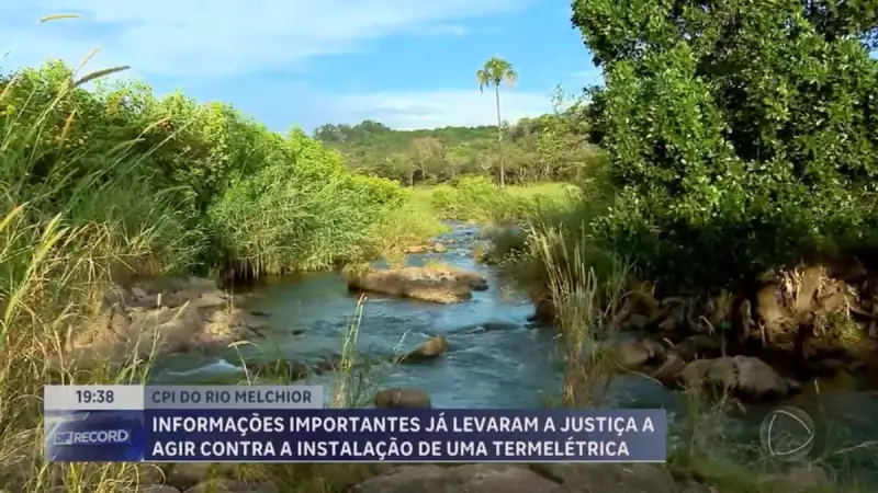Justiça suspende construção de termelétrica no DF após avanços da CPI do Rio Melchior