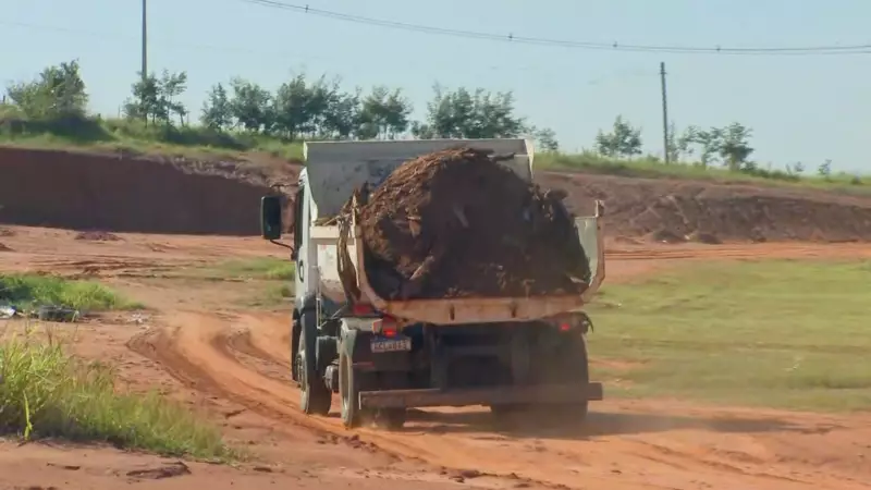 Justiça suspende remoção de terra em terrenos da prefeitura de Herculândia - Entenda o caso
