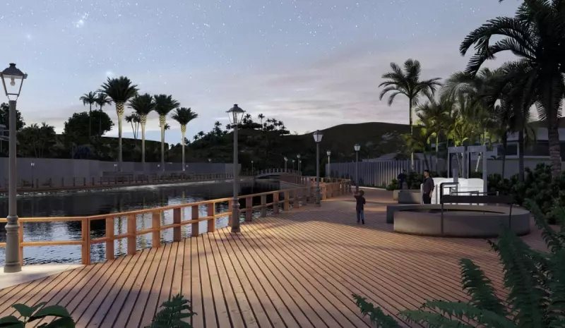 Lagoa de Carapebus será revitalizada com calçadão e deque — veja as imagens!