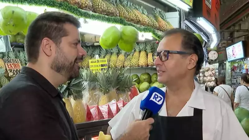 Lair Renno Explora Sabores no Mercado Central de BH: Um Tour Gastronômico Imperdível