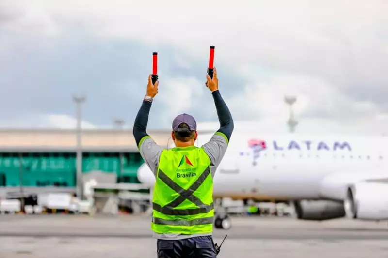 LATAM lidera ranking de pontualidade no Aeroporto de Brasília em maio