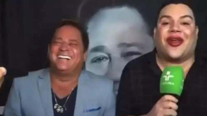 Leonardo tem crise de riso ao ouvir pergunta inusitada de repórter e vídeo viraliza