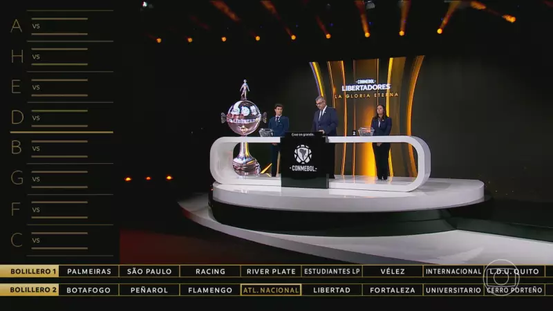 Libertadores e Copa do Brasil: Confrontos das oitavas de final são definidos em sorteio emocionante