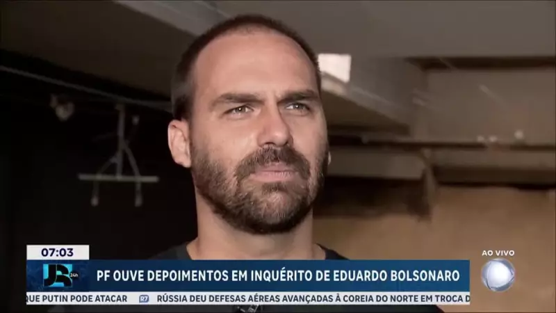 Lindbergh presta depoimento na PF sobre ações de Eduardo Bolsonaro nos EUA