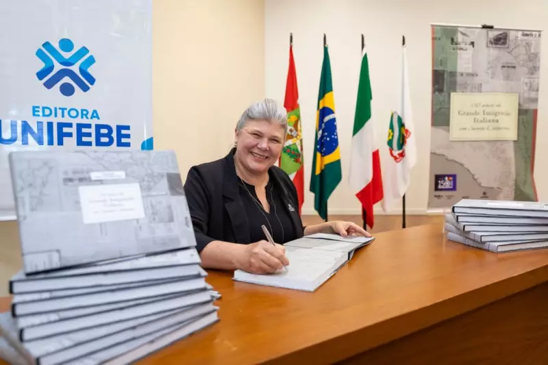 Livro celebra 150 anos da imigração italiana em SC com histórias emocionantes