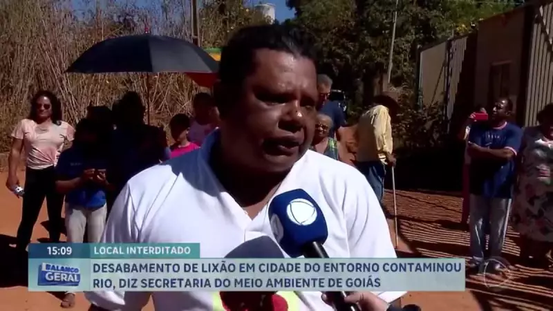 Lixão clandestino em Padre Bernardo (GO) é interditado por contaminação ambiental