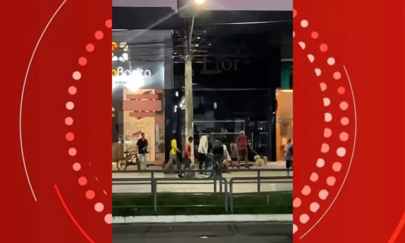 Loja no centro de Feira de Santana é arrombada em ação rápida de criminosos