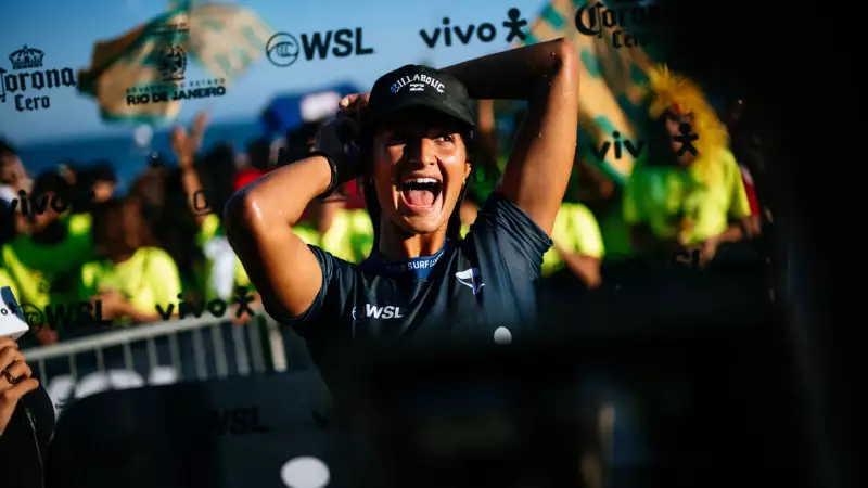 Luana Silva brilha e conquista vice-campeonato na etapa de Saquarema do Mundial de Surfe
