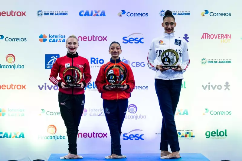 Luiza Traspadini: Capixaba brilha e se torna campeã brasileira de ginástica rítmica