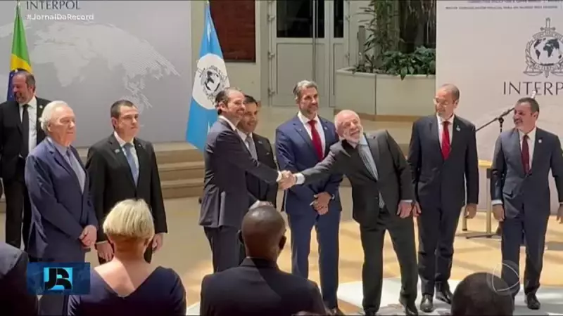 Lula assina acordo com a Interpol para combater o crime organizado no Brasil