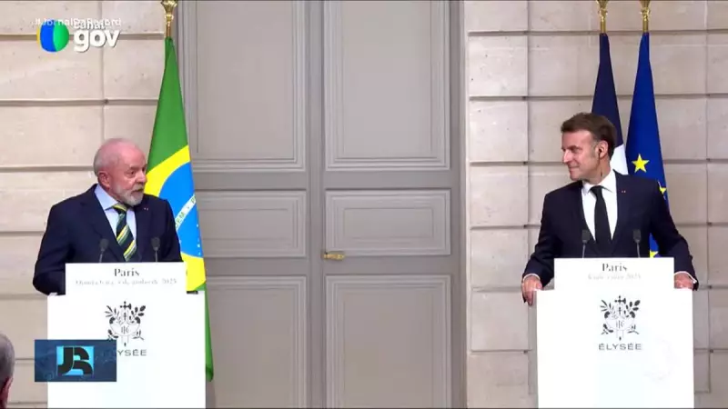 Lula busca apoio de Macron para destravar acordo Mercosul-União Europeia