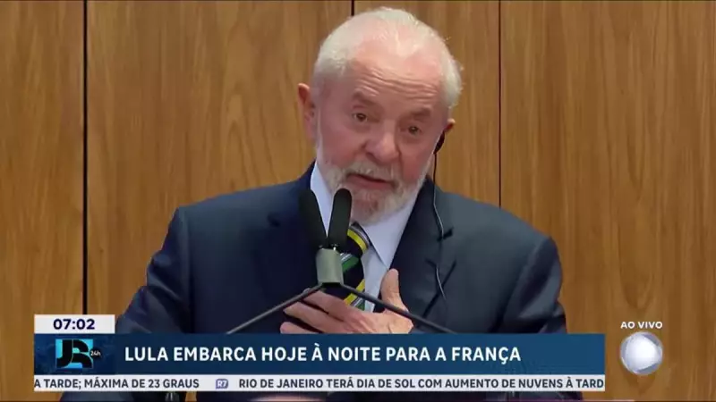 Lula viaja à França para fortalecer laços e assinar acordos bilaterais
