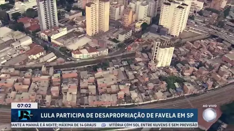 Lula visita São Paulo para discutir desapropriação na Favela do Moinho